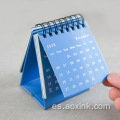 Pocket Mensual Office Desktop Mesa personalizada Calendario de papel